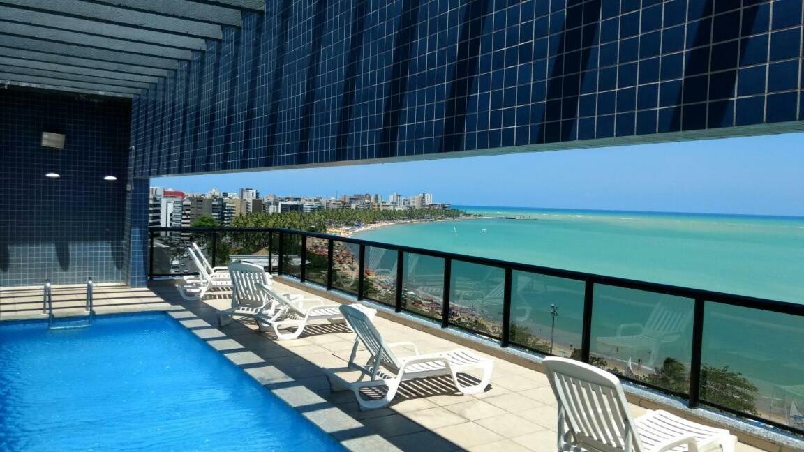 Apartamento Luxo 2/4 Beira-Mar Pajucara - Maceio Lejlighed Eksteriør billede